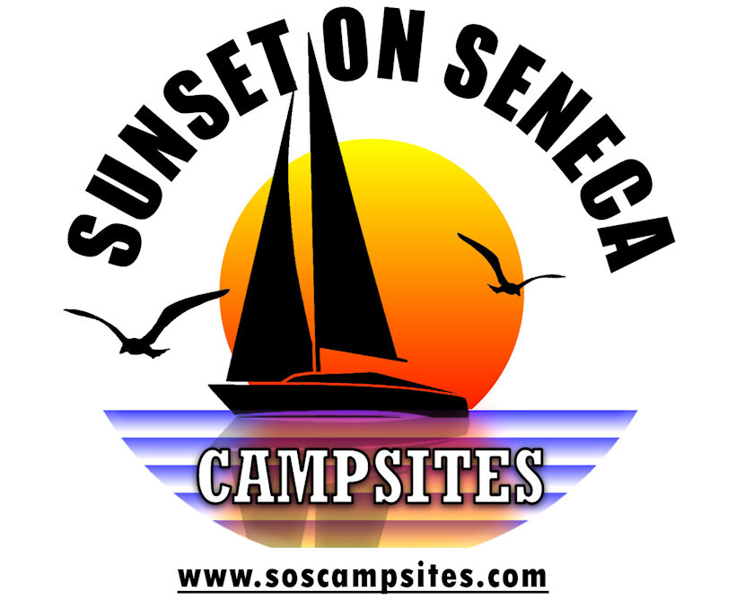 Sunset on Seneca Campsites Camping on Seneca Lake in the Finger Lakes
